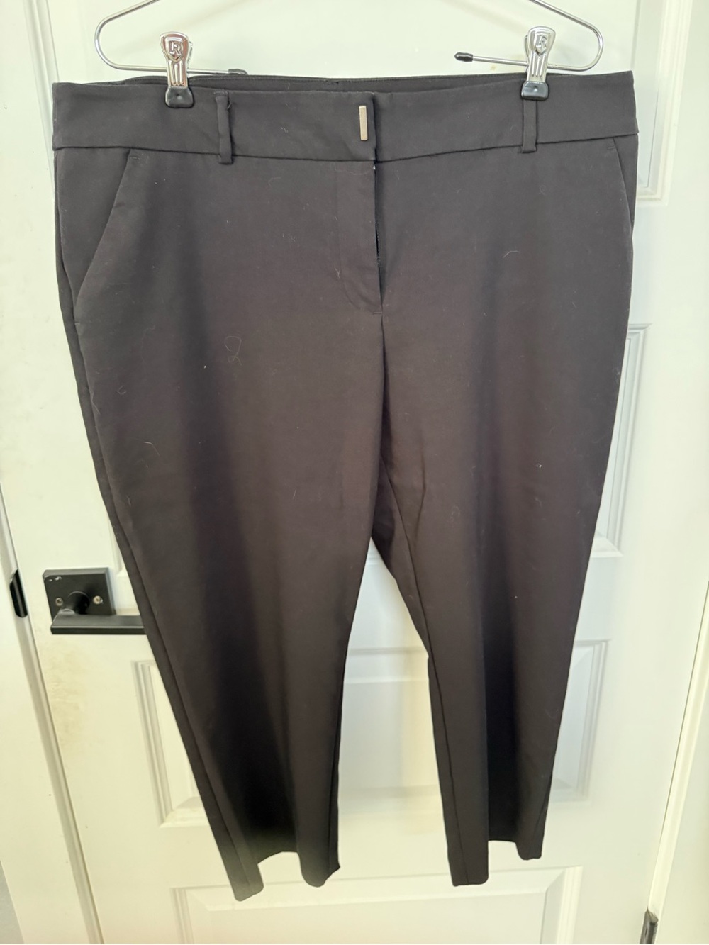 Apt. 9 Black Straight-Leg Dress Pants